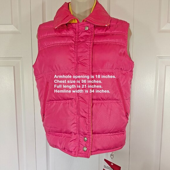 Vintage 1st Down Salt Lake City, Utah Puffer Vest, Sz Medium, Goose down filled - Picture 5 of 17